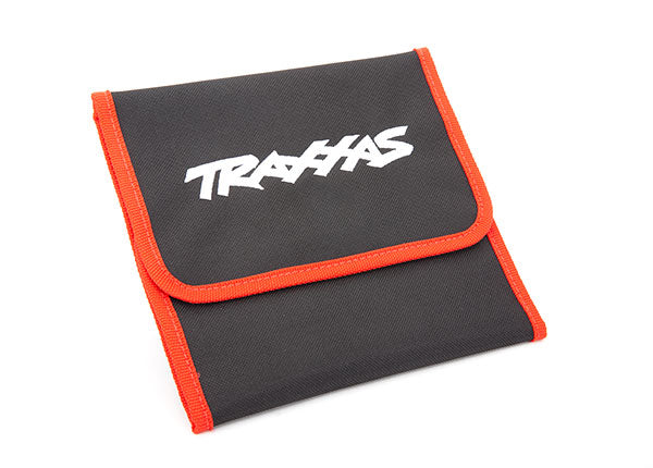 Traxxas 8725 Tool pouch, red (custom embroidered with Traxxas® logo)