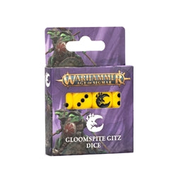 Citadel 89-77 Age of Sigmar: Gloomspite Gitz Dice