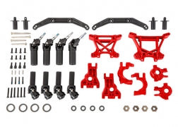 Traxxas 9080R 4X4 Extreme Heavy Duty Upgrade Kit (Red)