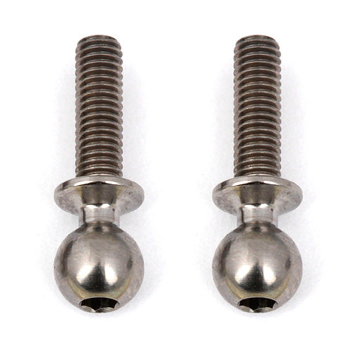 Associated 91753 HD Titanium Ballstuds, B6/B6D