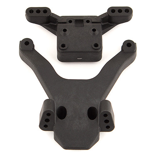 Associated 91766 RC10B6.3 Front Top Plate & Ballstud Mount