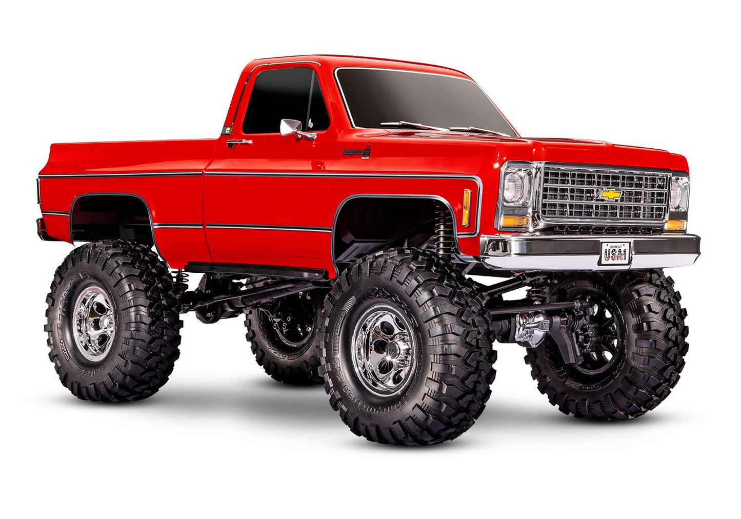 Traxxas 92056-4-RED TRX-4 Chevrolet K10 High Trail Edition