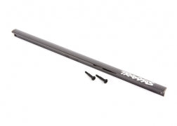 Traxxas 9523A Chassis brace (T-Bar), 6061-T6 aluminum (dark titanium-anodized)/ 3x16 SS (2) (fits Sledge®)