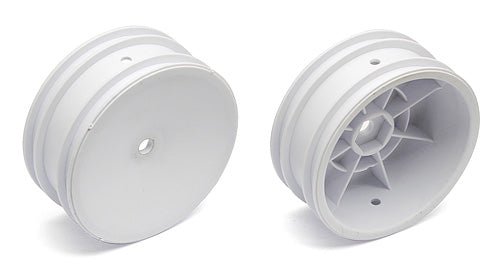 Associated 9690 12mm Hex 2.2 Front Buggy Wheels (2) (B6) (White)