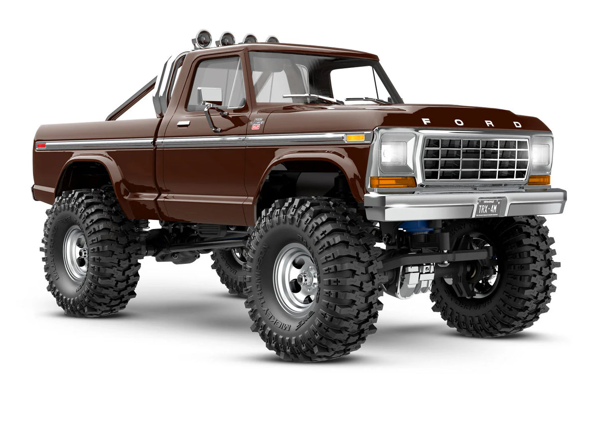 Traxxas 97044-1-BRWN TRX-4M RTR 1979 Ford F-150 High Trail Edition Brown