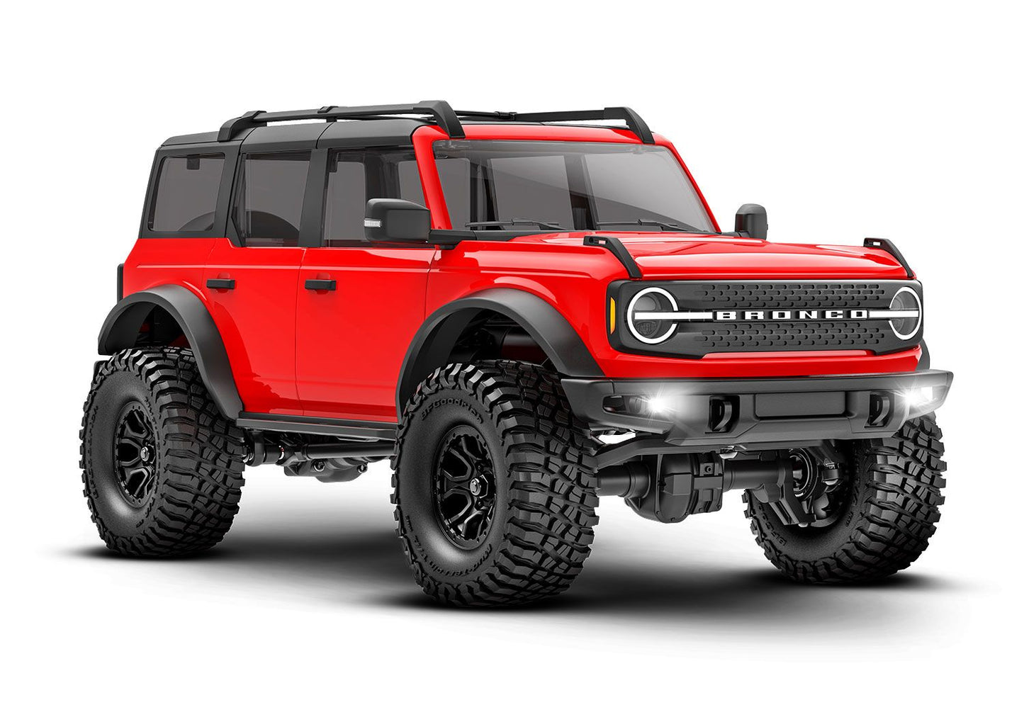 Traxxas 97074-1-RED TRX-4M 1/18 Electric Rock Crawler w/ Ford Bronco Body (Red) w/TQ 2.4GHz Radio