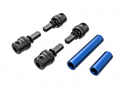 Traxxas 9751-BLUE Driveshafts, center, male (steel) (4)/ driveshafts, center, female, 6061-T6 aluminum (blue-anodized) (front & rear)/