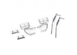 Traxxas 9816 Door handles/ mirrors, side/ windshield wipers
