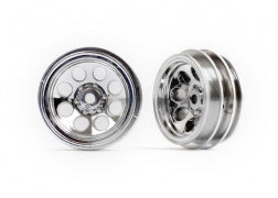Traxxas 9870 TRX-4M 1.0" Chrome Wheels (2)