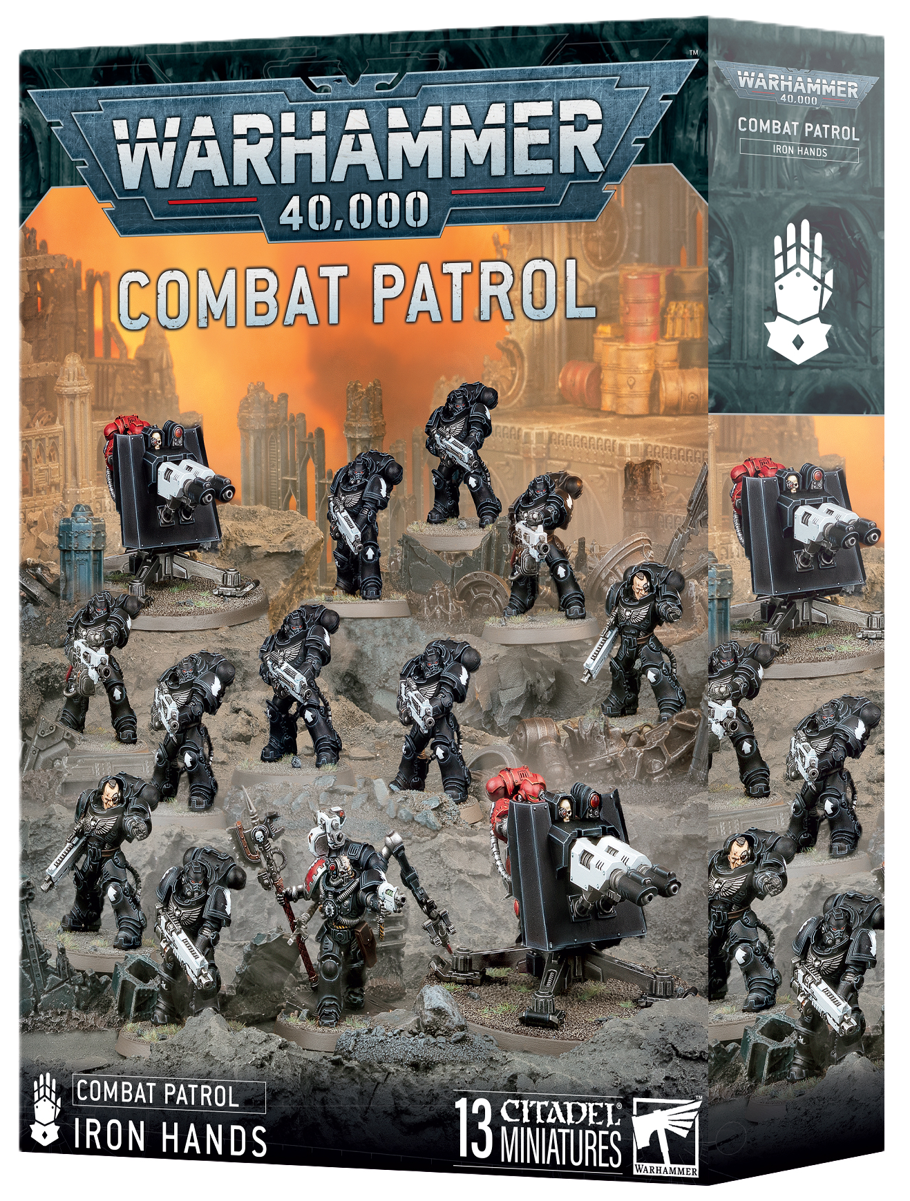 Citadel 73-555 Warhammer 40K: Space Marines: COMBAT PATROL: Iron Hands