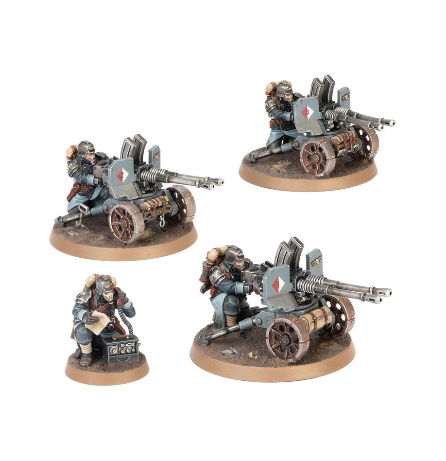 Citadel 47-73 Warhammer 40K Astra Militarum: Krieg Heavy Weapons Squad