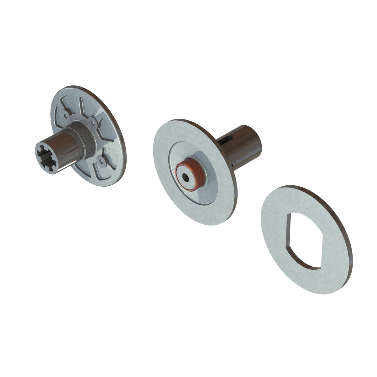 ARRMA 310946 4S BLX Slipper Plate & Hub Set