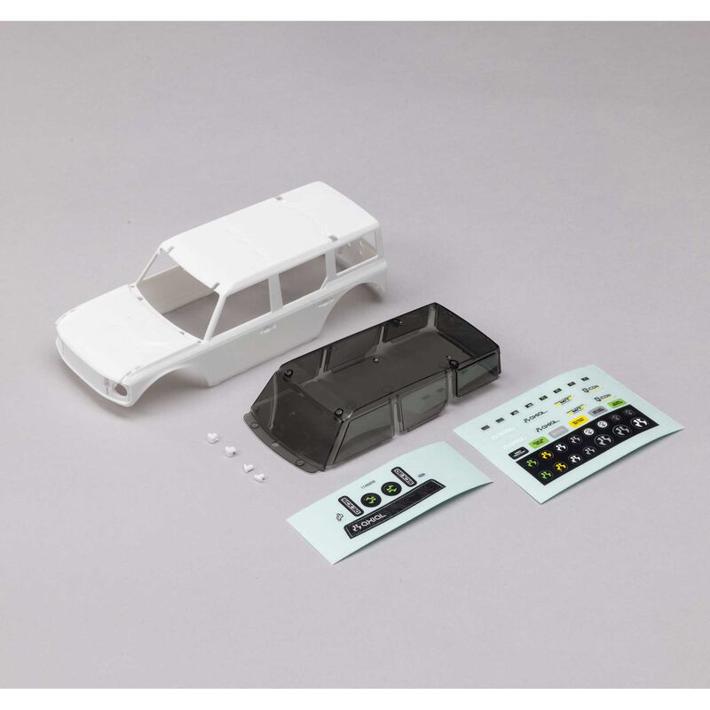 Axial 3312 SCX30 Ford Bronco Body Set (Unpainted)