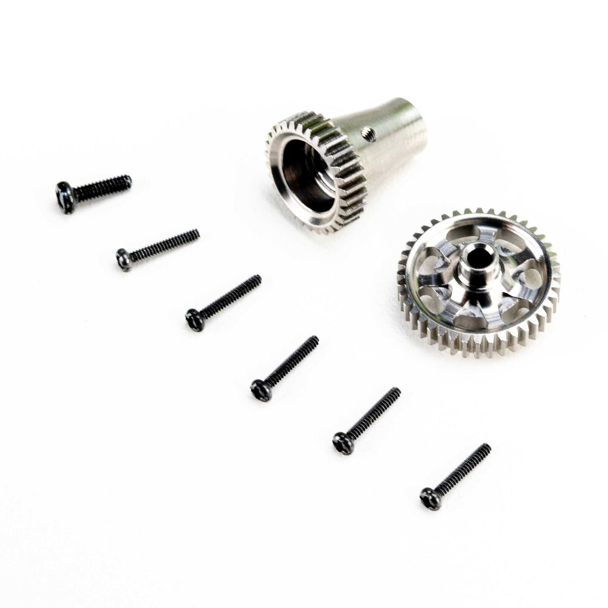 Axial 4269 Transmission Gear Set, Titanium: SCX30