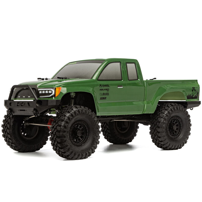 Axial 03027T2 "Base Camp" RTR 4WD Rock Crawler (Green) w/SLT3 2.4GHz Radio