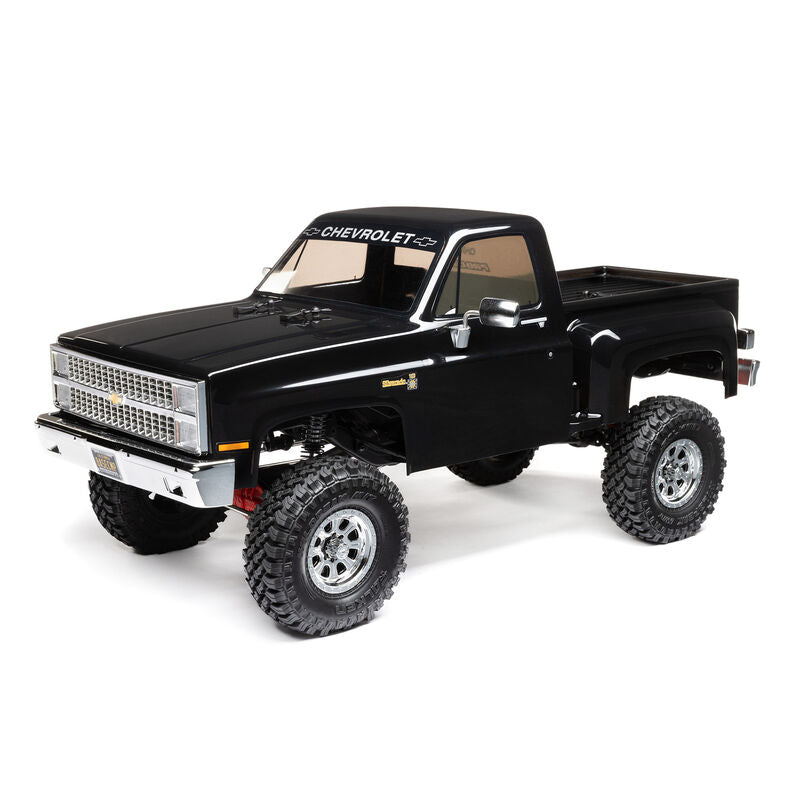 Axial 03030T2 SCX10 III 1982 Chevy K10 "Base Camp" RTR 4WD Rock Crawler (Black) w/2.4GHz Radio