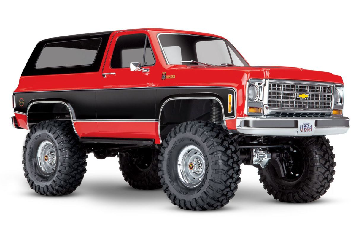 Traxxas 82276-4-RED TRX-4 1979 Chevrolet Blazer Clipless