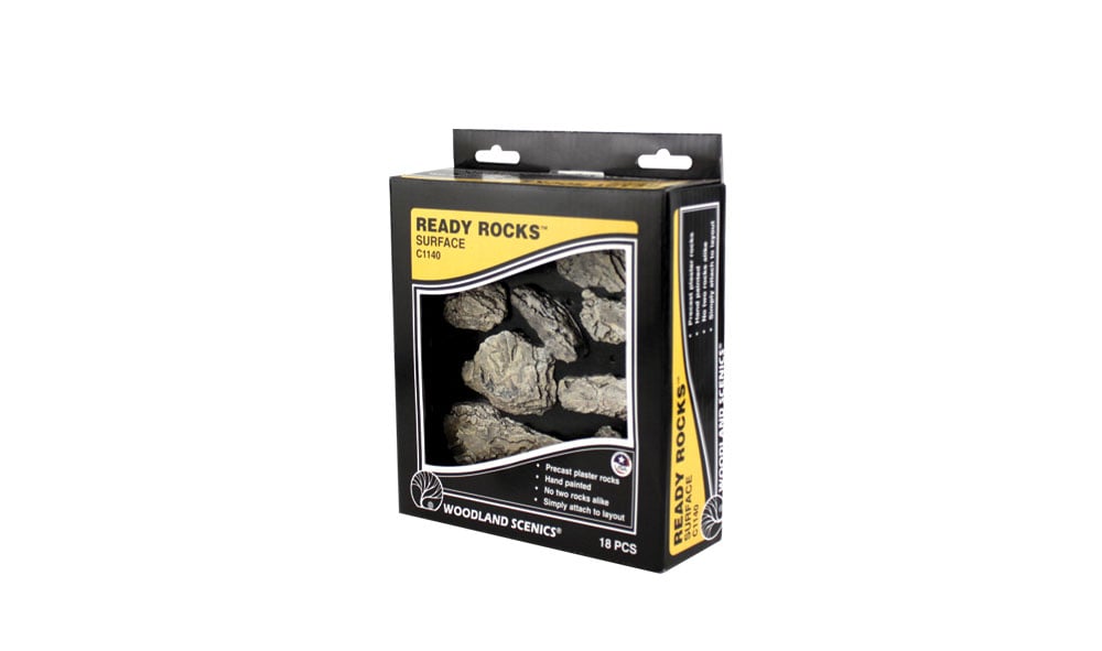 Woodland Scenics C1140 1140 Surface Ready Rocks