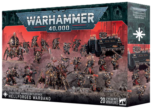 Citadel 71-43 Chaos Space Marines: Hellforged Warband