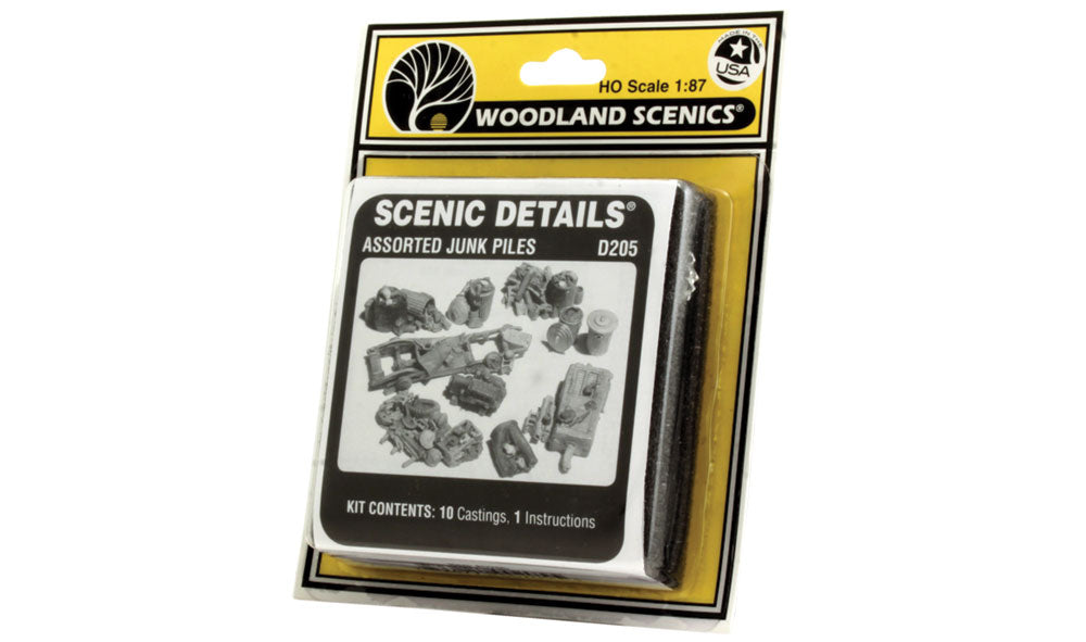Woodland Scenics D205 Assorted Junk Piles HO Scale Kit