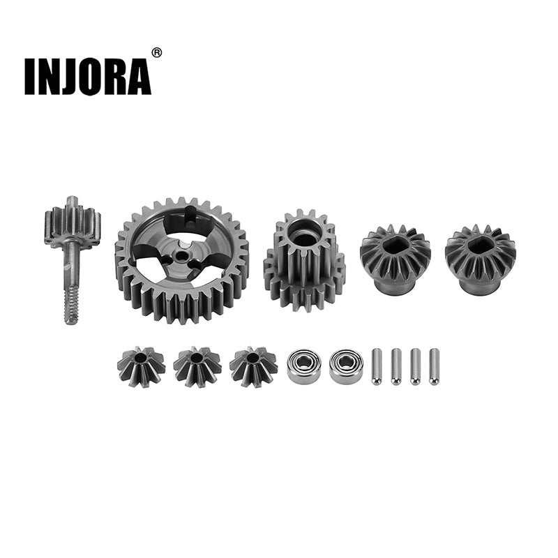 Injora LOS-10 Stainless Steel Transmission Gear Set - Losi Micro-B Micro-T