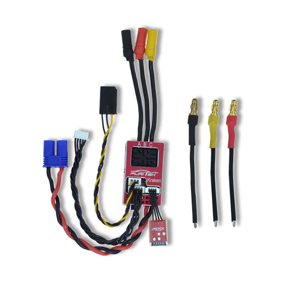 Furitek 2293 Speed Cat 30A/50A Sensored ESC with Bluetooth Combo: Mini-T, Mini-B