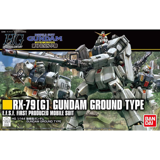 Bandai 5059169 224025 2417222 HGUC #210 The 08th MS Team RX-79[G] Gundam Ground Type