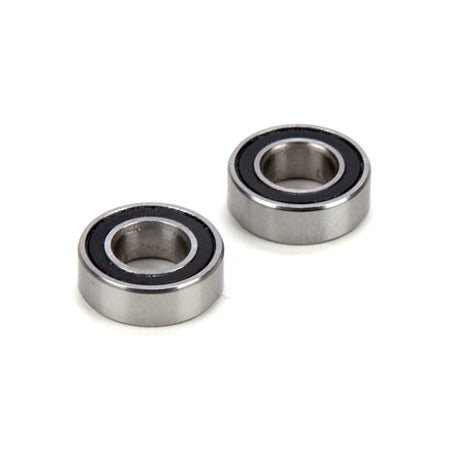LOSI LOSA 6958 6x12x4mm Sealed Ball Bearings w/Plastic Retainer (2)