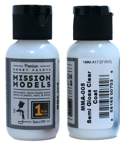 Mission Models MMA005 Semi Gloss Clear Coat