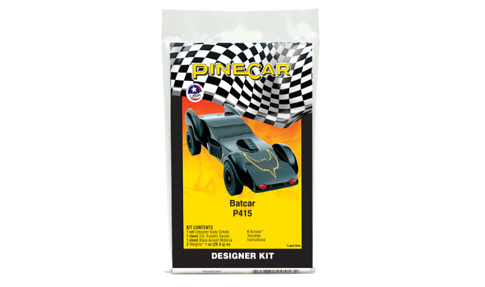 Pinecar 415 / P415 Batcar Designer Kit