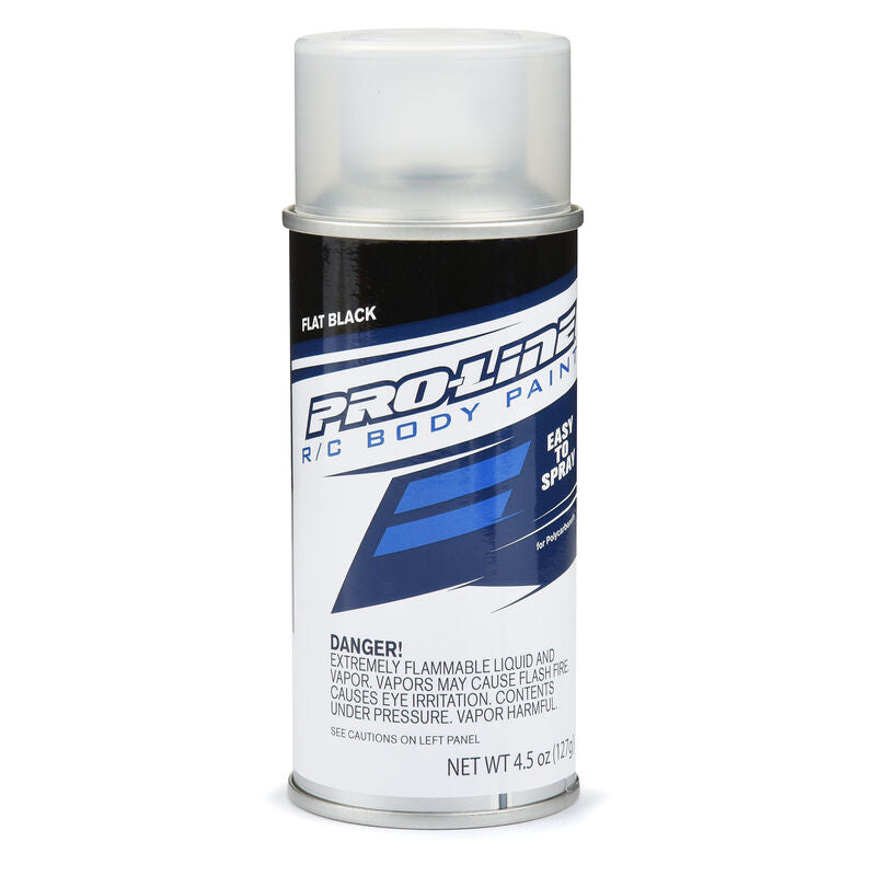 ProLine 643500 Pro-Line RC Body Spray Paint - Flat Black