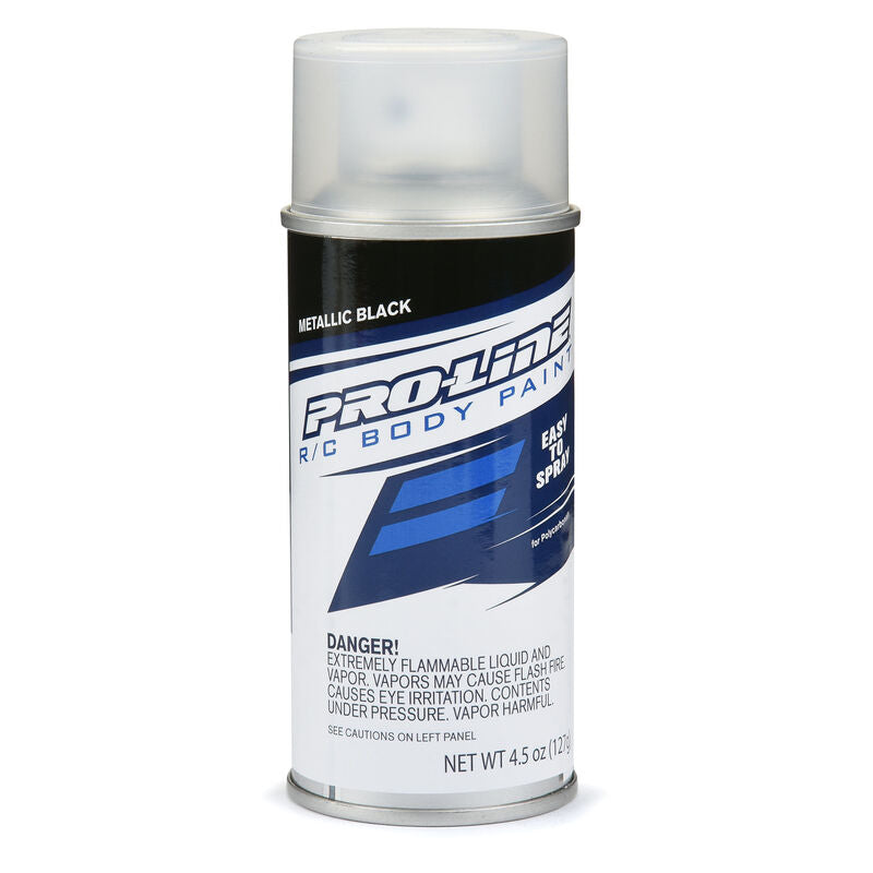 ProLine 643702 Pro-Line RC Body Spray Paint - Metallic Black