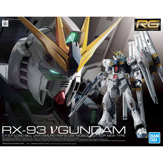 Bandai 5057842 2466963 RG #32 Nu RX-93 v Gundam