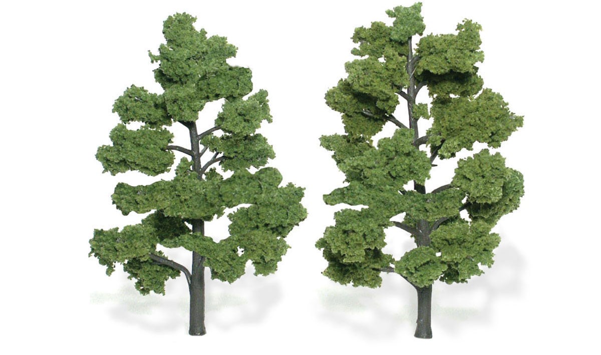 Woodland Scenics TR1515 1515 Light Green Trees 6-7" (2)