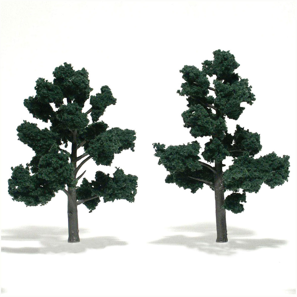 Woodland Scenics TR1514 1514 Dark Green Trees 4-5" (2)