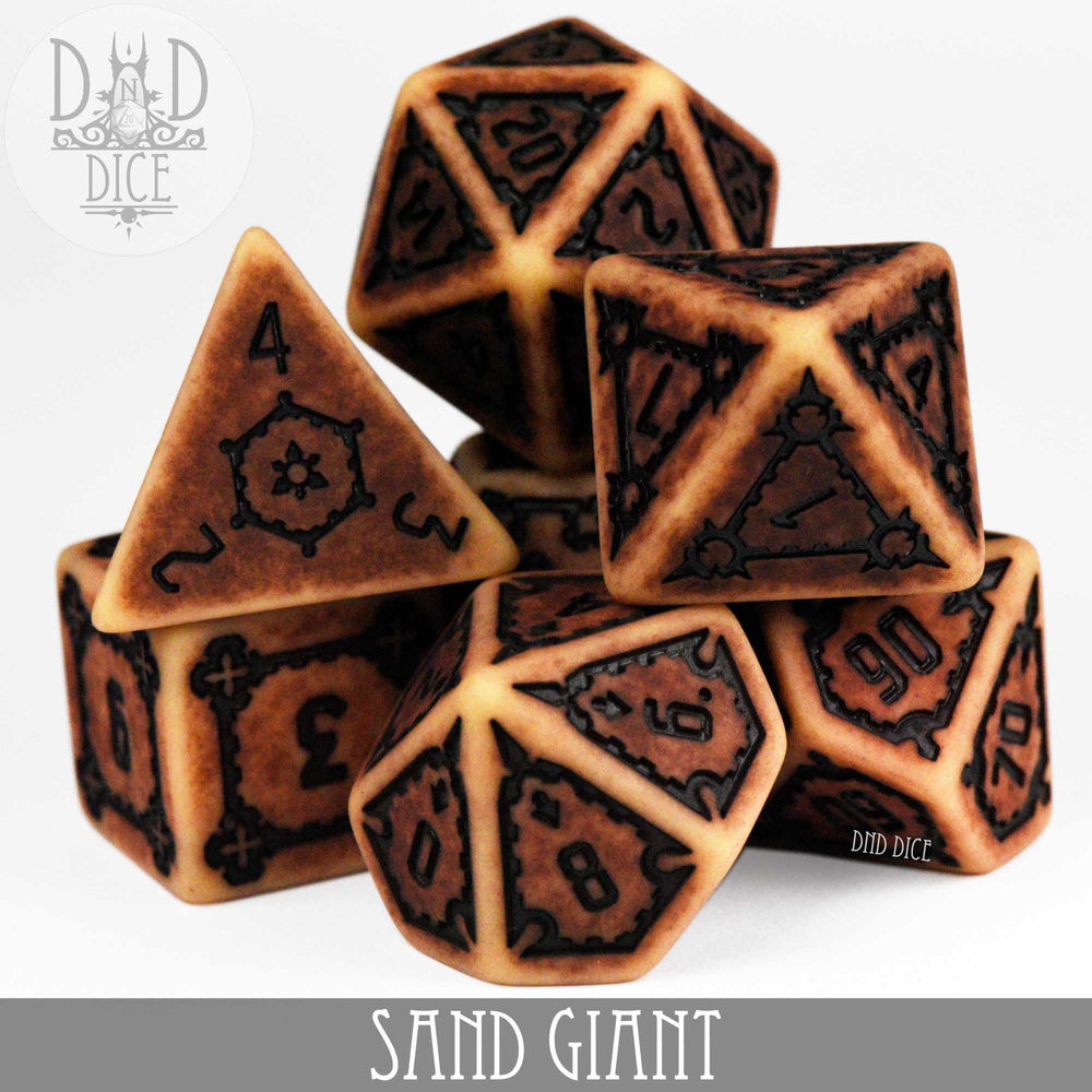 DND Dice PR07SAGI Sand Giant (Oversize)