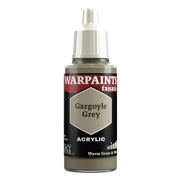 Army Painter WP3008 Warpaints Fanatic Acrylic Hobby Paint (Gargoyle Grey) (18ml)