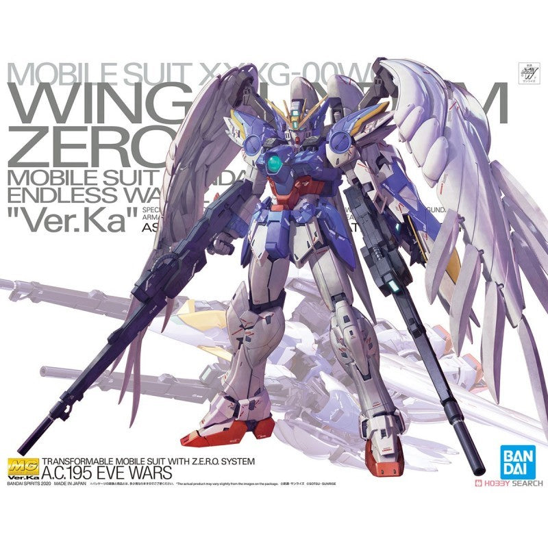 Bandai 5060760 2516450 MG Wing Gundam Zero (EW) Ver. Ka