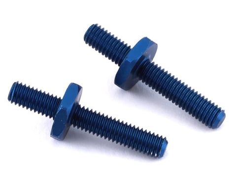 Associated 91905 RC10B6.3 Factory Team Battery Strap Shoulder Screw (Blue) (2)