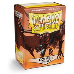 Arcane Tinmen 11016 Dragon Shield Sleeves: Matte: Copper (100)