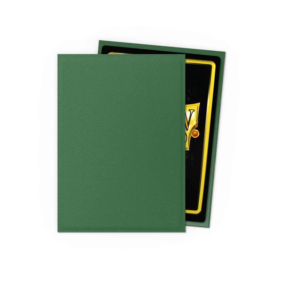 Arcane Tinmen 11825 Dragon Shield Sleeves: Matte Non-Glare: Forest Green (100ct)