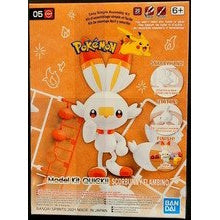 Bandai 2561633 Pokemon Series: #05 Scorbunny Model Kit Quick!!