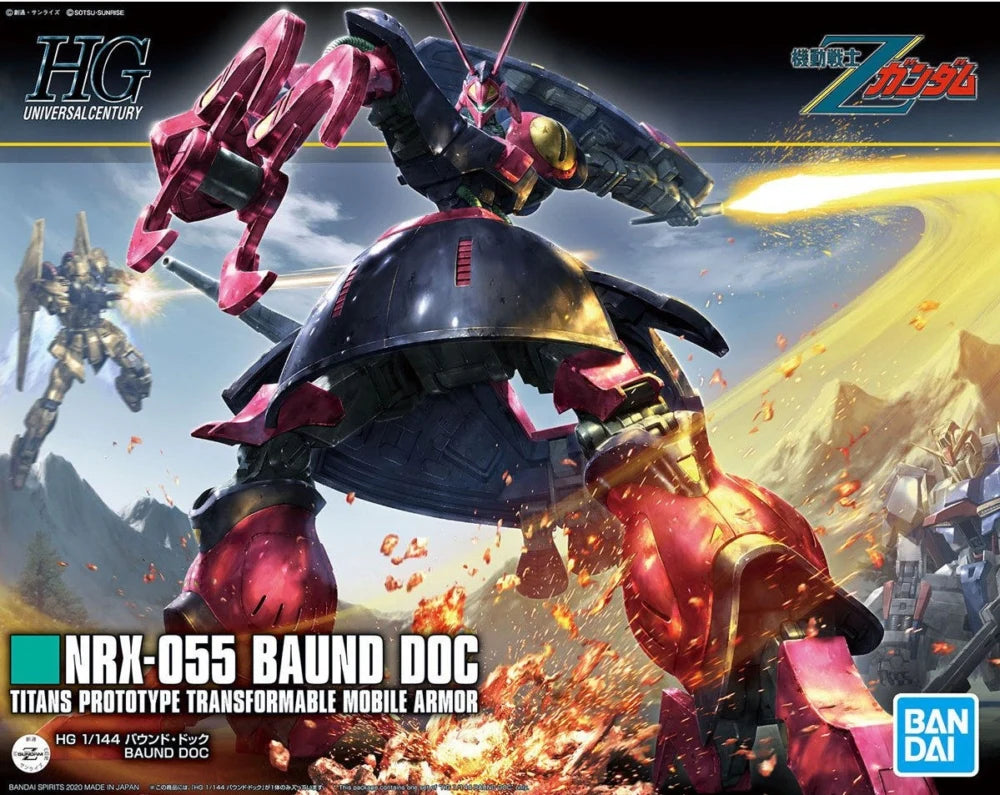 Bandai 5058822 HGUC #235 NRX-055 Baund Doc Zeta Gundam