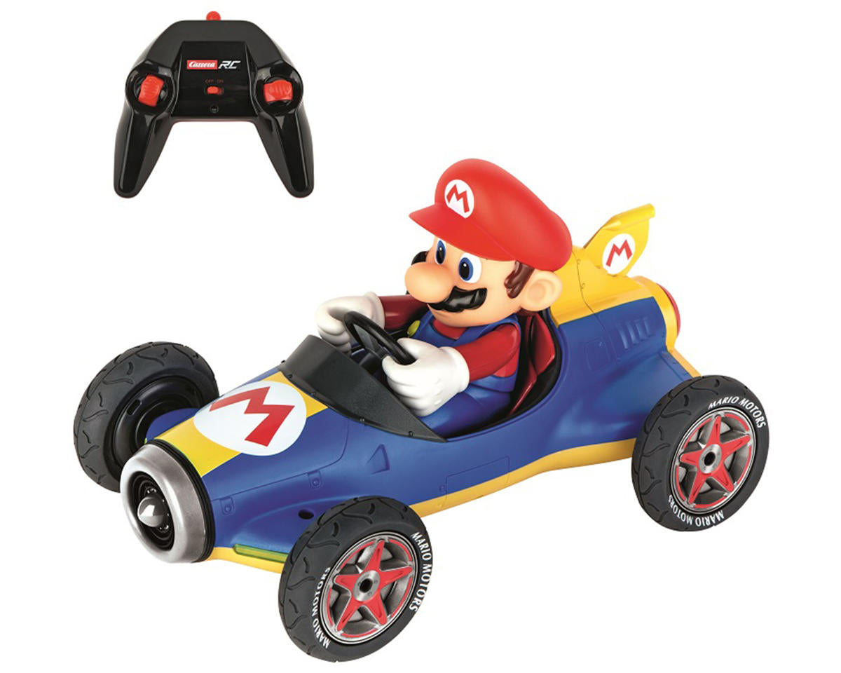 Carrera 181066 2.4GHz Mario Kart Mach 8 1/18 R/C Car (Mario)
