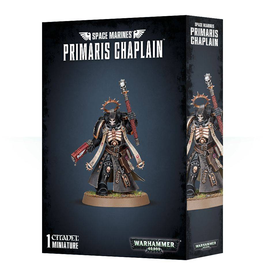 Citadel 48-62 Warhammer 40K: Space Marines: Primaris Chaplain