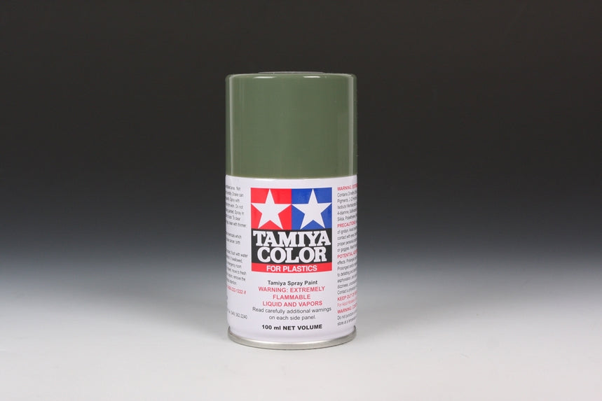 Tamiya 85091 TS-91 JGSDF Dark Green Lacquer Spray Paint (100ml)