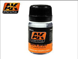 AK Interactive 11 White Spirit Enamel Thinner 35m Bottle