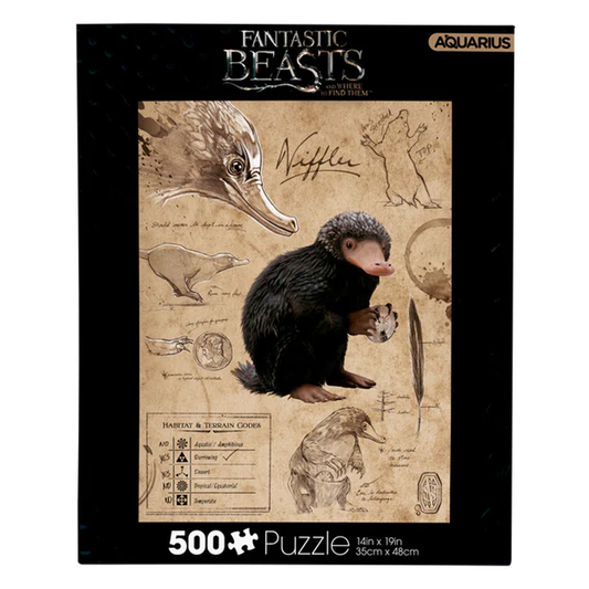 Aquarius Puzzles 62291 Fantastic Beasts Niffler 500-Piece Puzzle