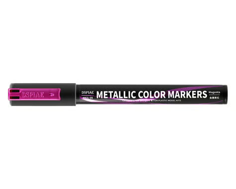 Dspiae MKA-09 Super Metallic Color Paint Marker (Metallic Magenta)