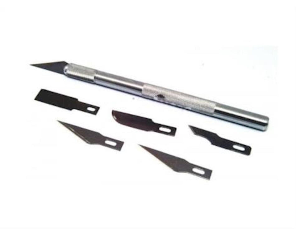 Excel Hobby Blade 19001 Light Duty Knife w/(6) Variety Blades